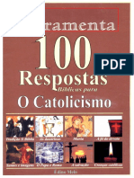 100 Respostas Bíblicas para O CATOLICISMO - Édino Melo - FERRAMENTA PDF