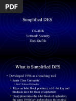 Simplified DES