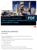 Sigmacom LAM4WOOD Board Trials at Kit Center