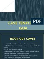Cave Temples in Goa