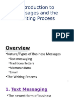 Ch-5; Messages and Writing Process