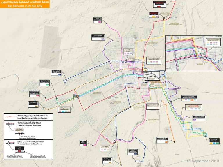Al Ain Local Bus Routes and Services | PDF | Public Transport | Transport