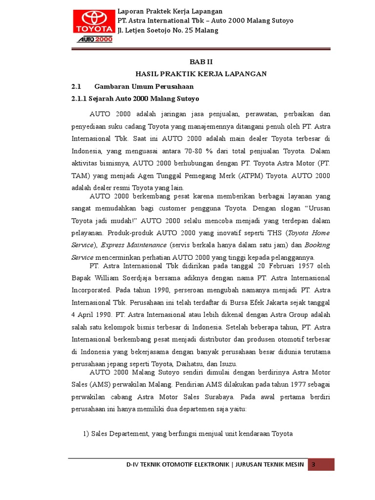 6 Bab Ii Iii Hasil Pkl