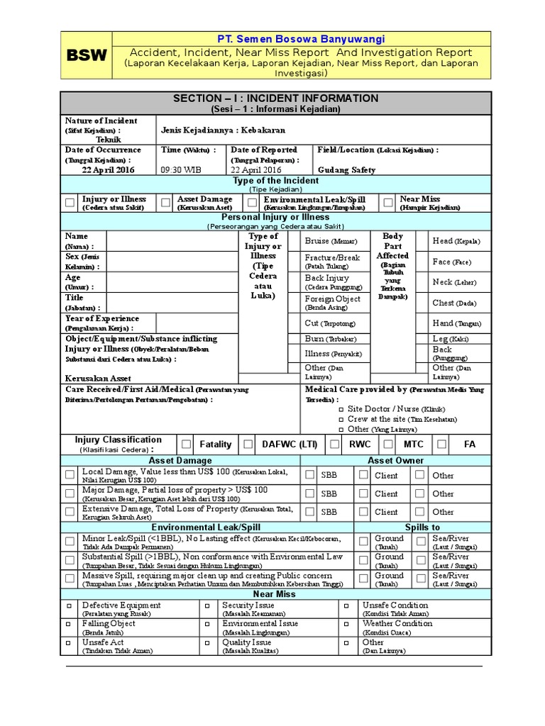 Investigasi Kebakaran