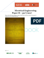 SSC JE Paper II - Electrical