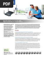 ZyXEL SBG3600-N/SBG3500-N Series Multi-WAN Small Business Gateway Datasheet