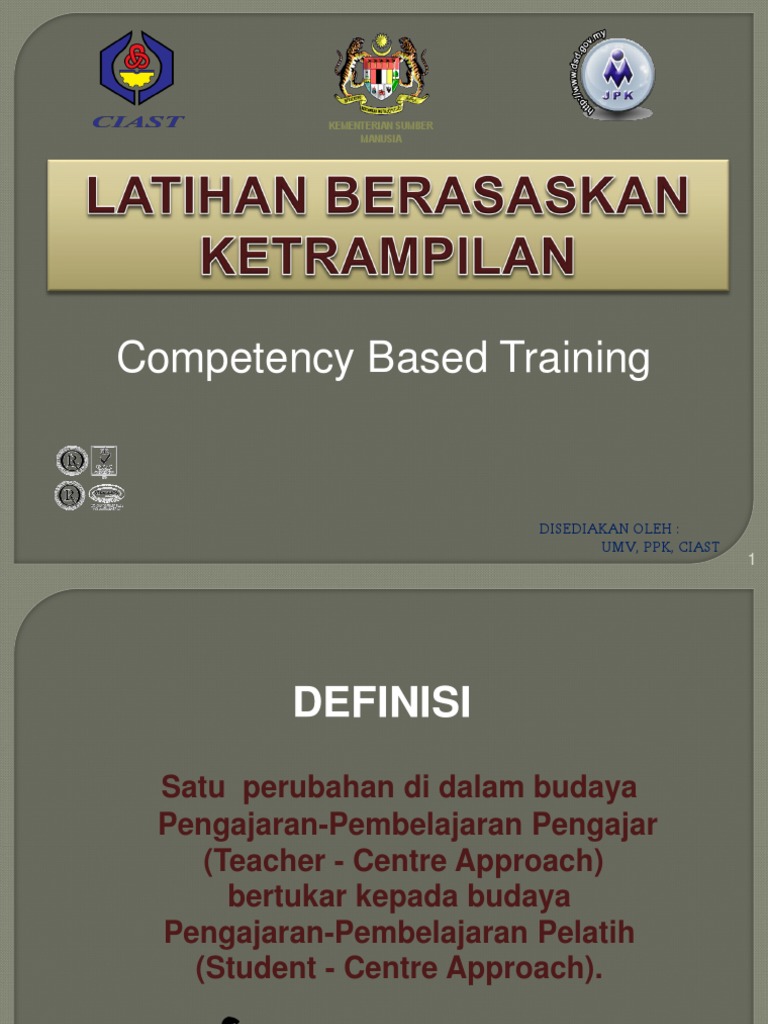 Competency Base Training - CBT | PDF | Bisnis