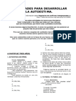 16 Actividades de Autoestima