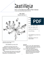 Castilleja: A Publication of The Wyoming Native Plant Society