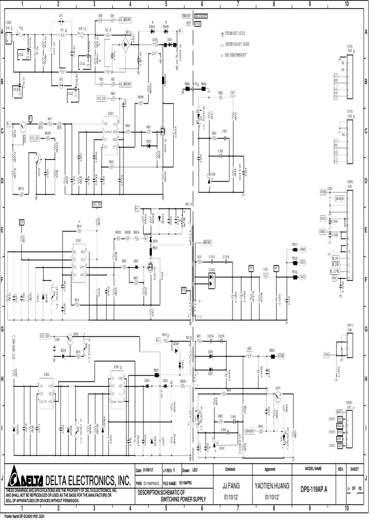 DPS 119AP Delta | PDF