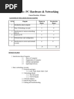 PC Hardware & Networking Syllabus