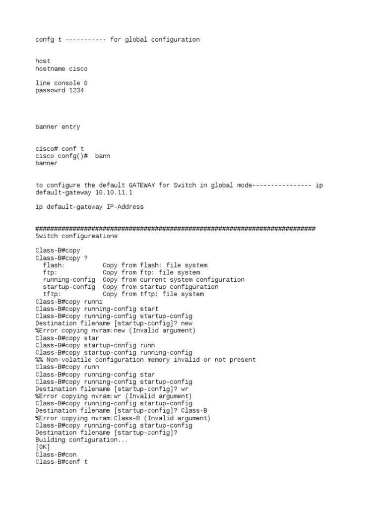 Cisco Steps | PDF | Command Line Interface | File Transfer Protocol