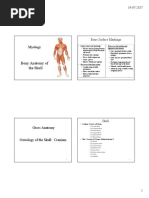Paired and Unpaired Bones of The Skull | PDF | Skull | Human Anatomy
