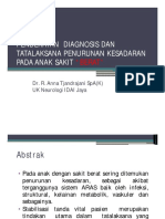 4-Anna Tjandrajani - Penurunan Kesadaran D Dan TH Anak Sakit Berat Final PDF