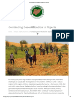 Combating Desertification in Nigeria _ NAGGW