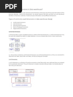 What Are the Dimensions in Data Warehouse