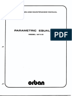 Orban 621 Manual