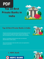 Top 10 Private Banks in India