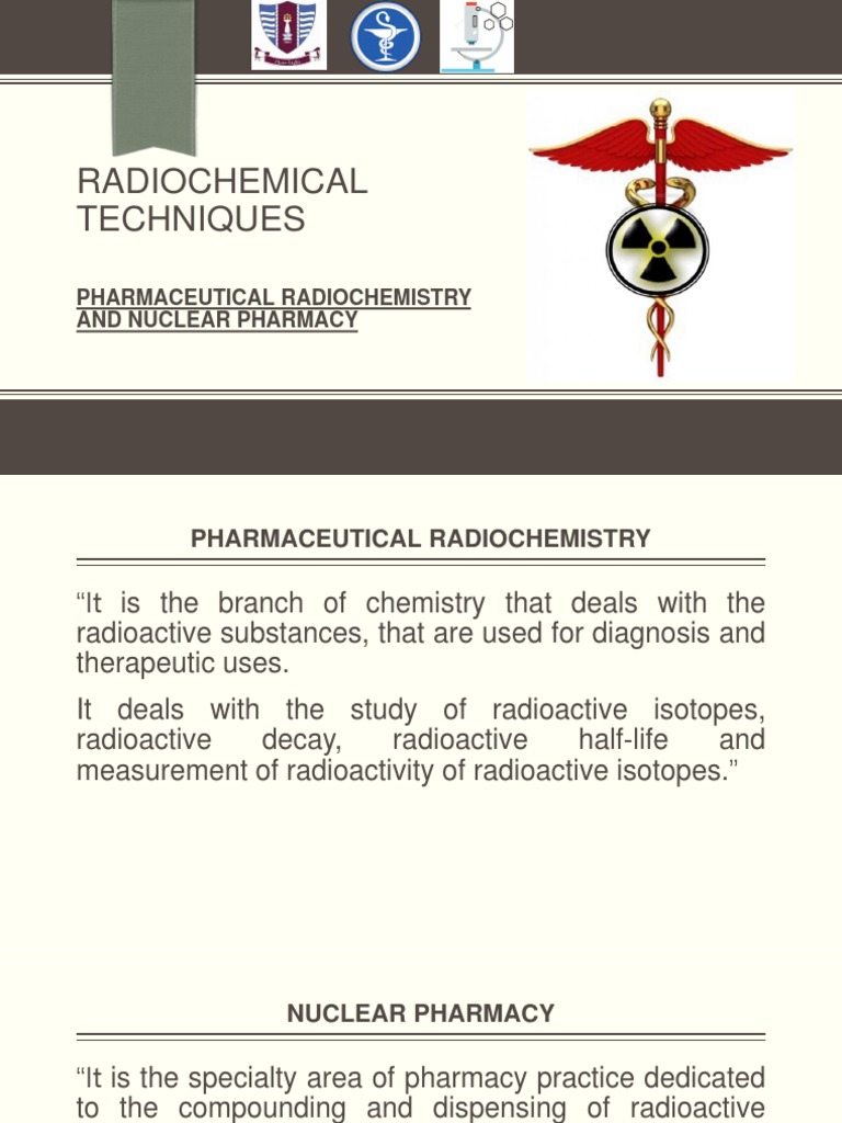 Radiochemical Techniques.pptx Radioactive Decay Neutron