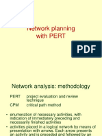 Network Planning With Pert
