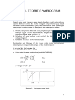 Bab 5 - Model Teoritis Variogram