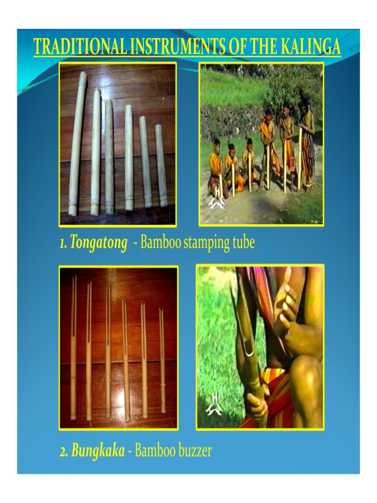 Session 1 Traditional Instruments of the Kalinga