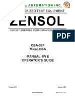 CBA32 16p Manual