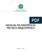 Manual de Assist. Técnica Arquivistica