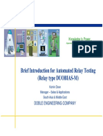 33.DUOBIAS-M Relay Testing PDF