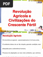 Revolução Agrícola e Civilizações Do Crescente Fértil