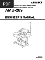 Manual de Máquina de Coser Juki