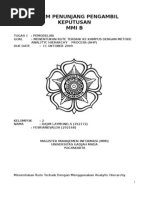 Download SPK dengan pemodelan AHP Analytic Hierarchy Process by Rajim LaymondS SN35526824 doc pdf