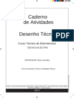 Caderno de Atividades Desenho Técnico - Escola ELECTRA - 2016-2017
