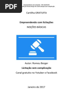 Cartilha Empreendendo Com Licitações - Versão GRATUITO