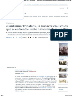 «Santísima Trinidad», La Masacre en El Coloso Español Que Se Enfrentó a Siete Navíos Ingleses en Trafalgar