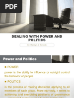 Dealing With Power and Politics