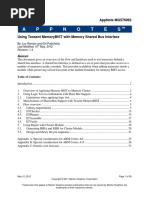 Tessent AppNote Memory Shared BUS