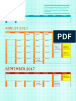 wh b pacing calendar