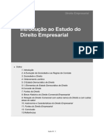 Introdução ao Direito Empresarial