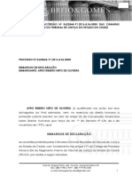 Afro Ribeiro Neto de Oliveira - Embargos de Declaração PDF