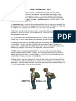 DICAS PARA O CD