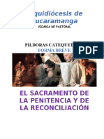 Forma Breve Pildoras Sacramento de La Reconciliación