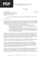 EPA IG Response To FOIA  2017-009086