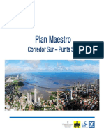 Plan Maestro Corredor Sur 2014