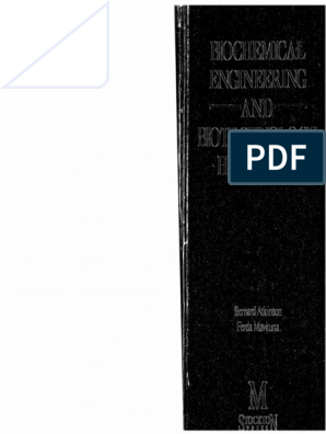 Synlig ligegyldighed Berettigelse Biochemical Engineering and Biotechnology Handbook ATKINSON PDF | PDF
