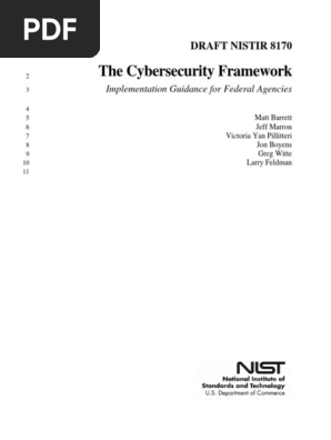 Cybersecurity Framework Implementation