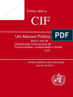 Manual Prático Da CIF - Classificação Internacional de Funcionalidade, Incapacidade e Saúde