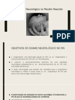 Exame Neurológico no RN