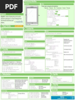 Python Matplotlib Cheat Sheet