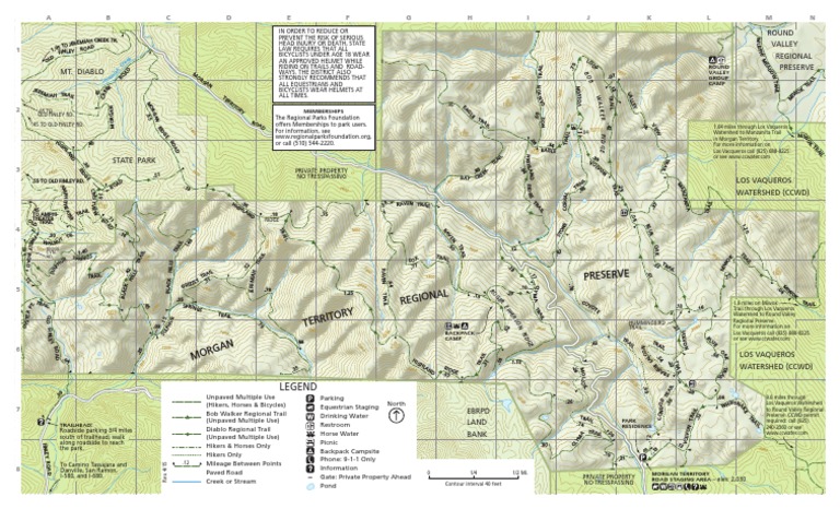 Trail Map and Park Information | PDF | Outdoor Recreation | Sports